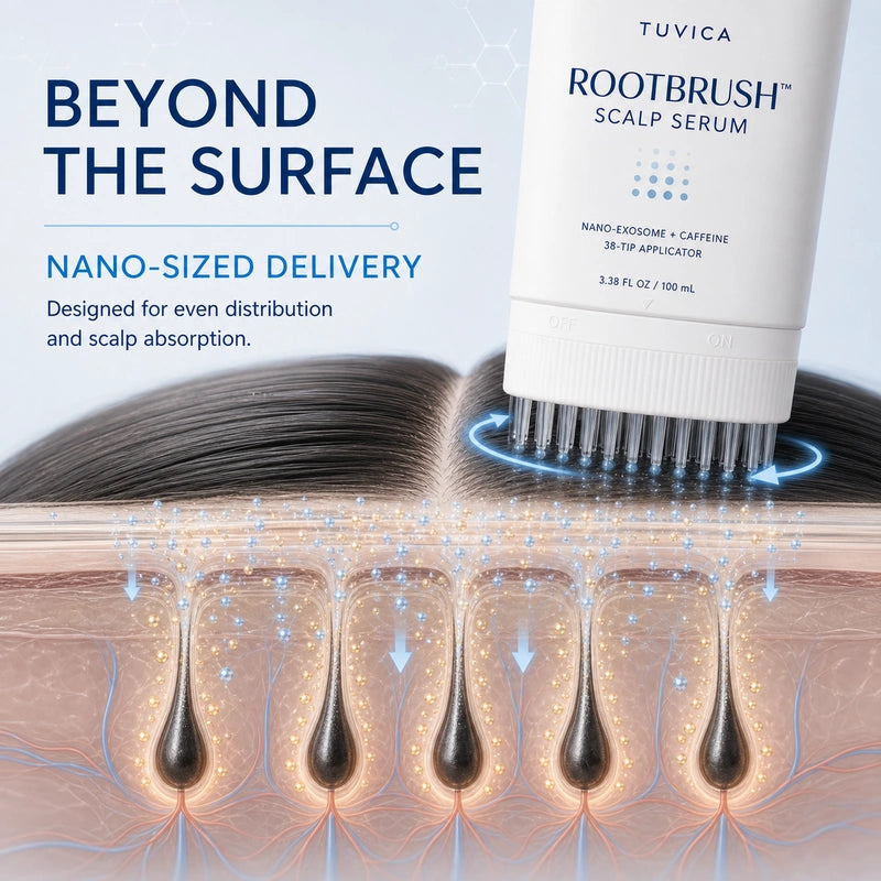 Tuvica RootBrush Scalp Serum