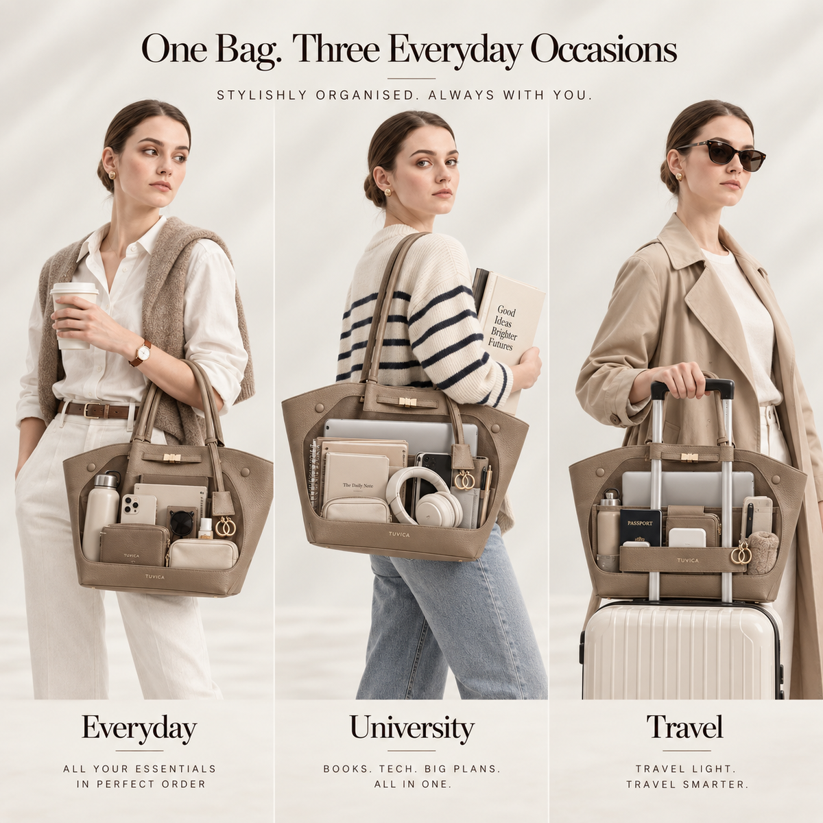 Tuvica Everyday Luxe Tote
