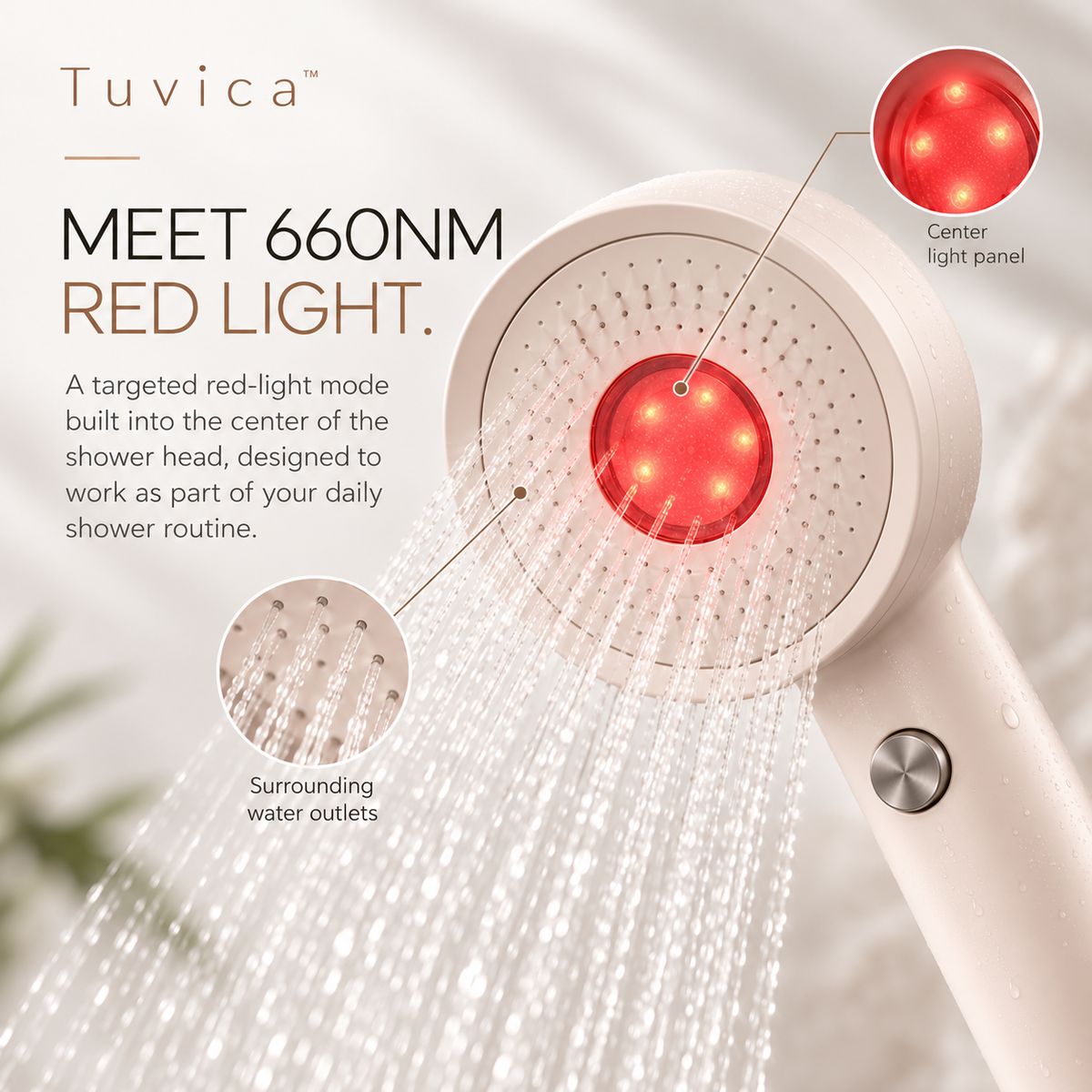 Tuvica Shower Head