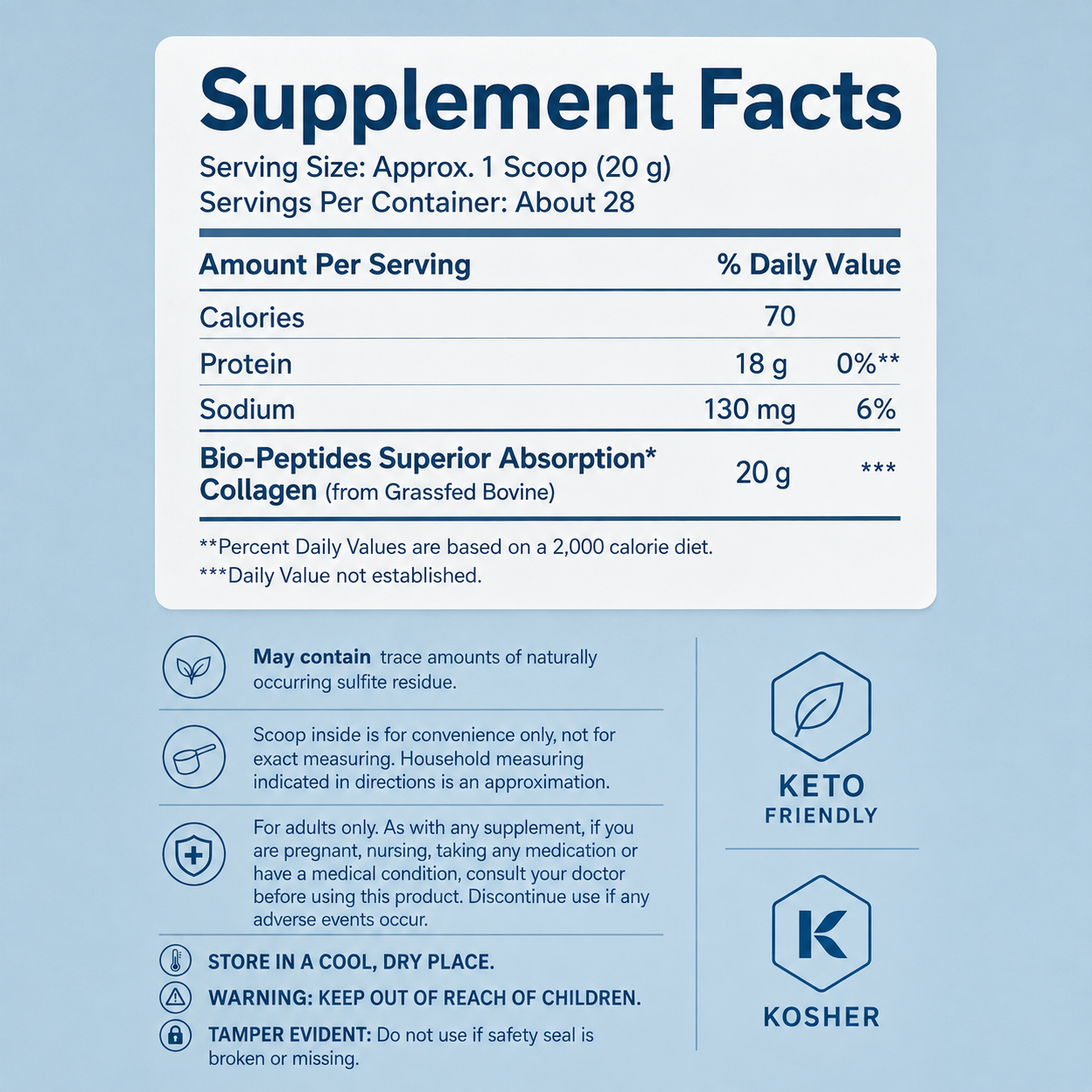Collagen Bio-Peptides Protien