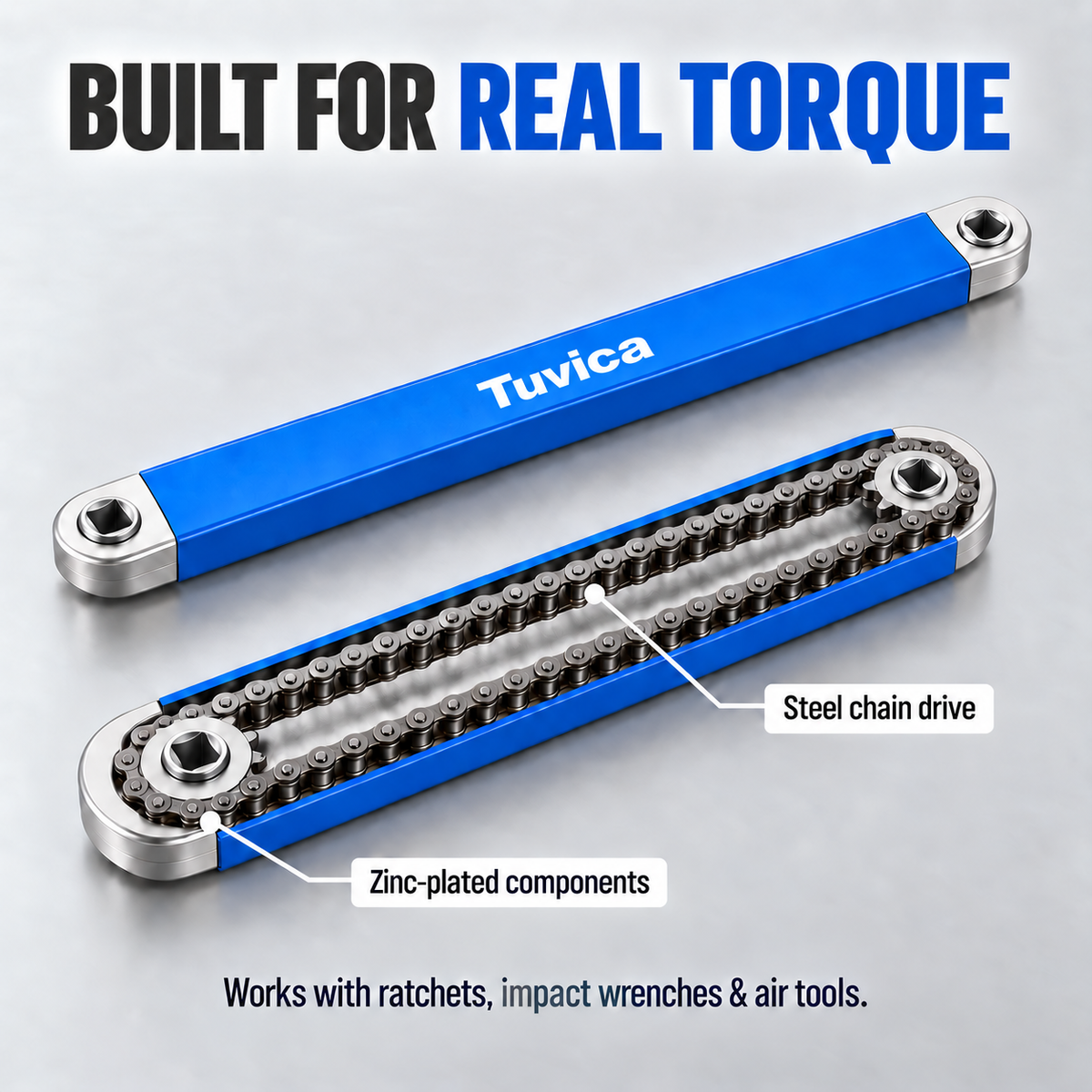 Tuvica® Stainless Steel Offset Extension