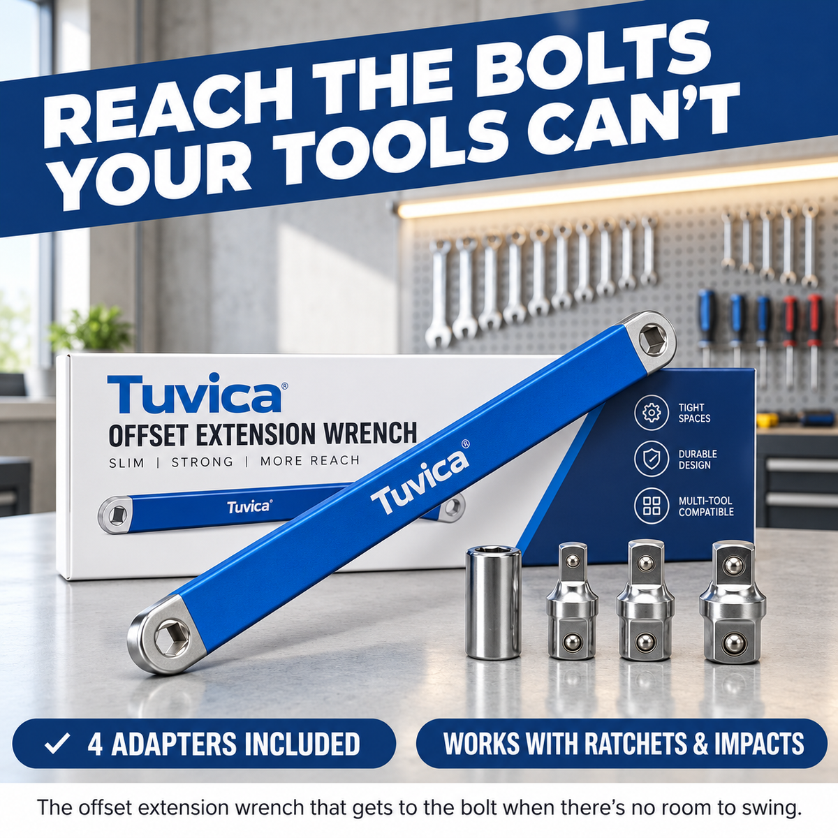 Tuvica® Stainless Steel Offset Extension